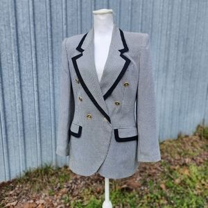Vintage 90s Herringbone Blazer